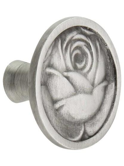 McKenna Rose Knob in Antique Pewter.